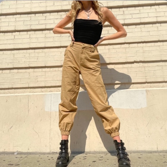 I.AM.GIA Cobain Cargo Jogger Pant In Tan - Picture 9 of 9